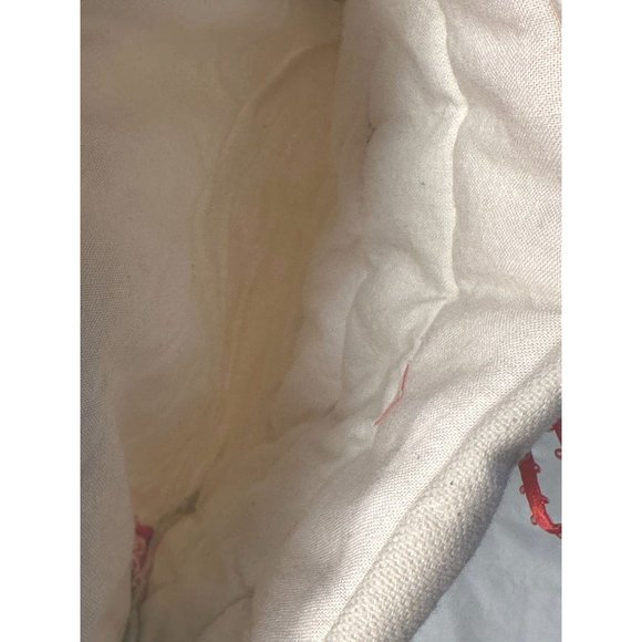 Quilted Christmas Stocking Patchwork Cats Horse Grandma Santa hanger old school - Picture 6 of 7